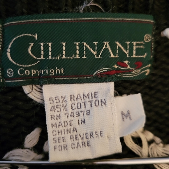 Cullinane Cardigan Sweater Size Medium - Picture 3 of 7